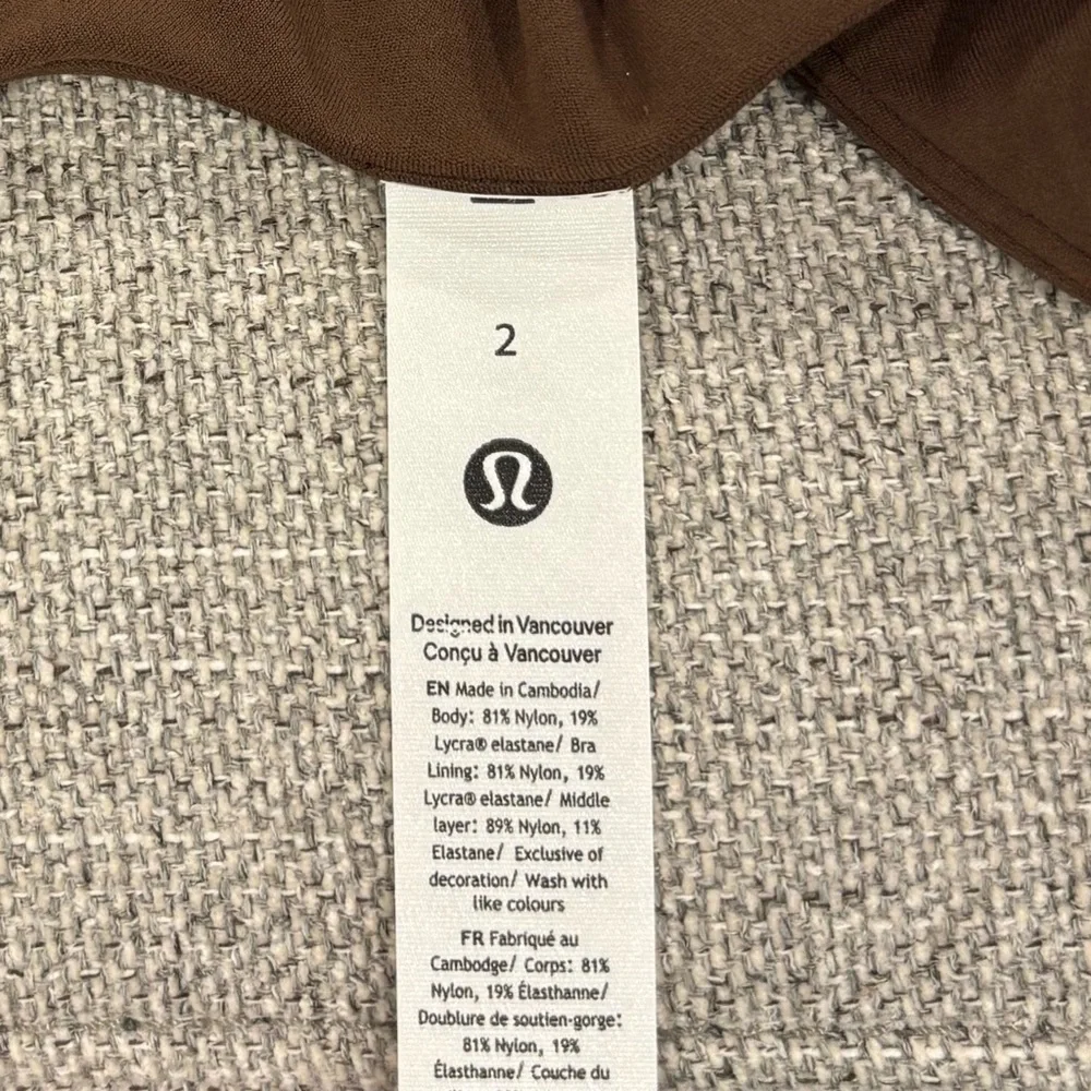 New Lululemon Align Tank Top In Java Size 2